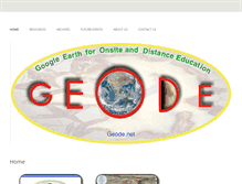 Tablet Screenshot of geode.net